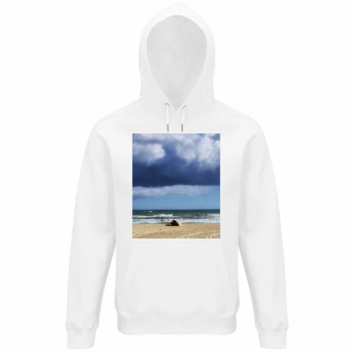 Felpa Organica Unisex Cappuccio