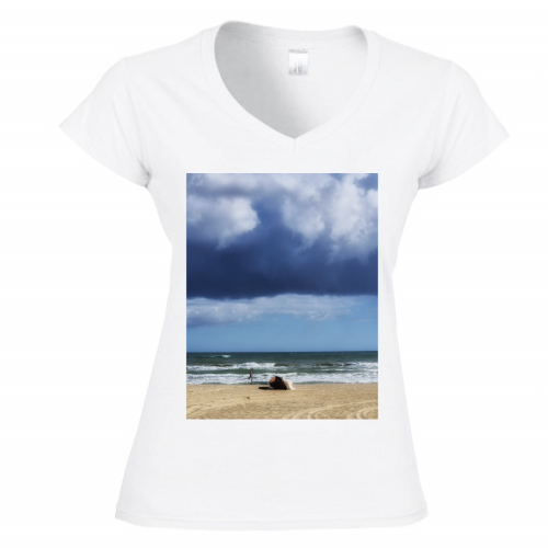 T-Shirt Donna Scollo V