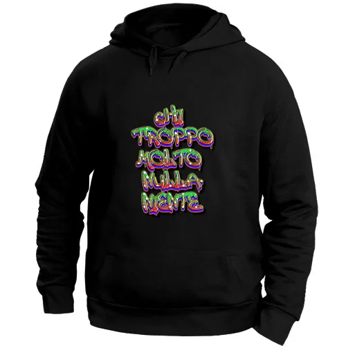Felpa con Cappuccio Unisex Large