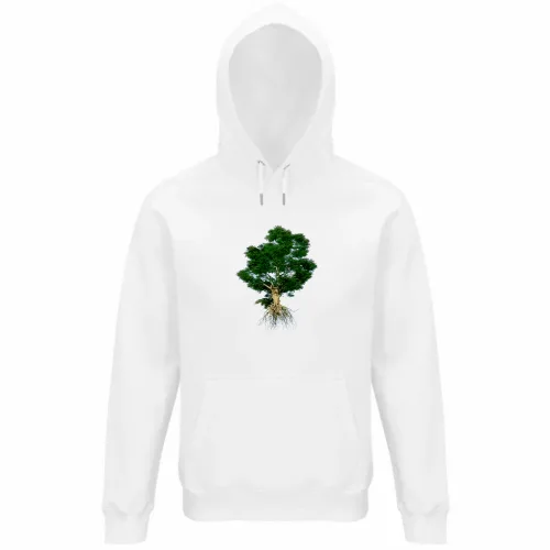 Felpa Organica Unisex Cappuccio