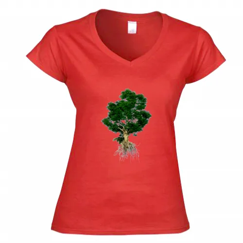 T-Shirt Donna Scollo V