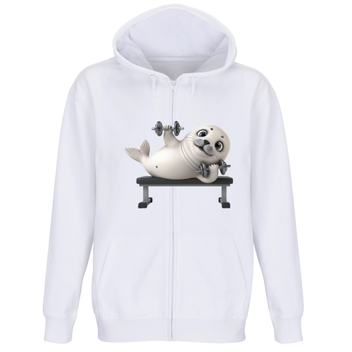 Felpa Premium Cappuccio Zip
