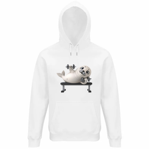 Felpa Organica Unisex Cappuccio