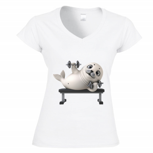 T-Shirt Donna Scollo V