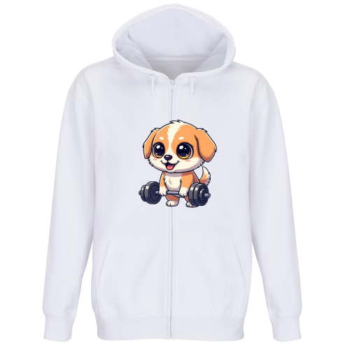 Felpa Premium Cappuccio Zip