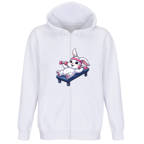 Felpa Premium Cappuccio Zip