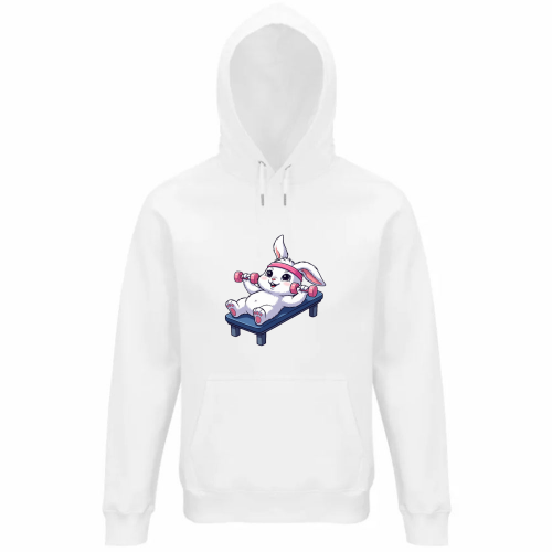 Felpa Organica Unisex Cappuccio