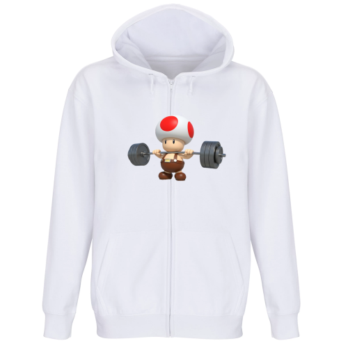 Felpa Premium Cappuccio Zip
