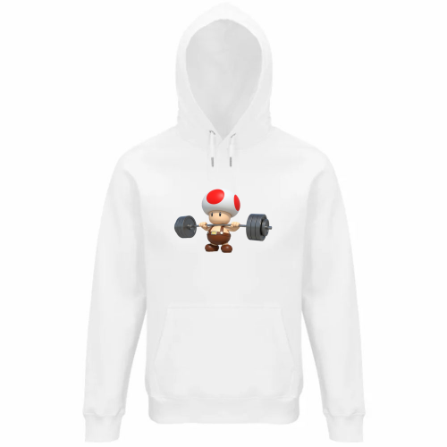 Felpa Organica Unisex Cappuccio