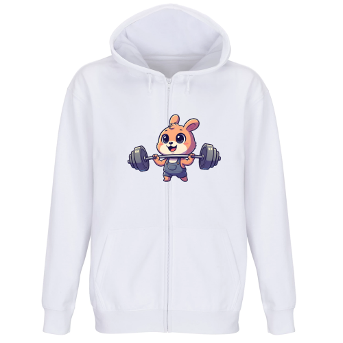 Felpa Premium Cappuccio Zip