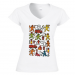 T-Shirt Donna Scollo V 16.00 &euro;