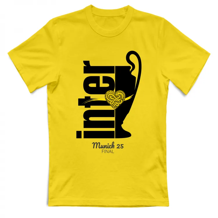 Inter - Finale Munich 2025 Maglia Gialla