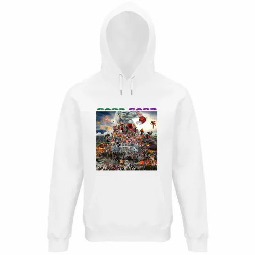Felpa Organica Unisex Cappuccio