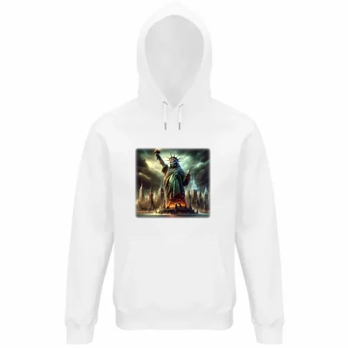 Felpa Organica Unisex Cappuccio