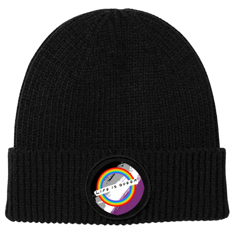 Cappellino lana Asex flag