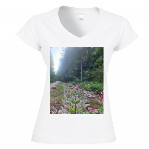 T-Shirt Donna Scollo V