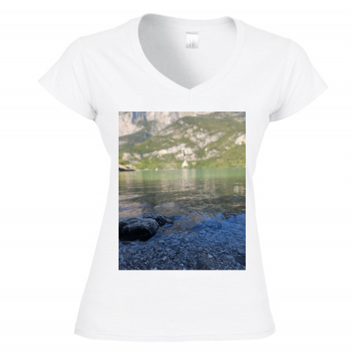 T-Shirt Donna Scollo V