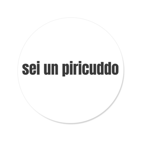 Adesivo Tondo 15cm