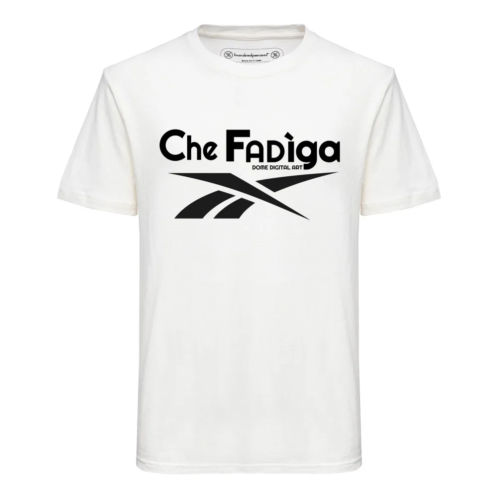 T-shirt Canapa Dialetto Bresciano che Fadiga 2