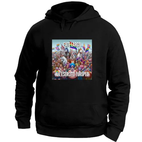 Felpa con Cappuccio Unisex Large