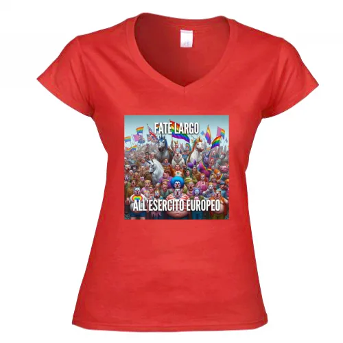 T-Shirt Donna Scollo V