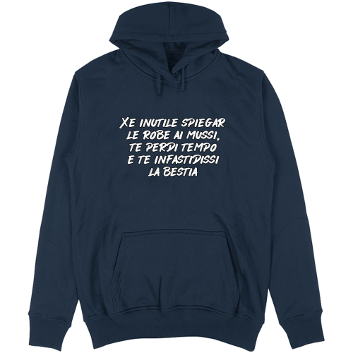 Felpa Unisex con Cappuccio 