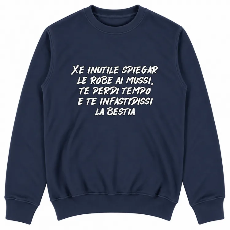 XE INUTILE SPIEGAR LE ROBE AI MUSSI