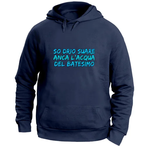 Felpa Unisex con Cappuccio Large