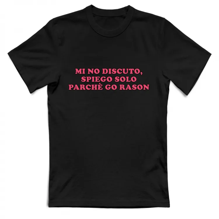 MI NO DISCUTO