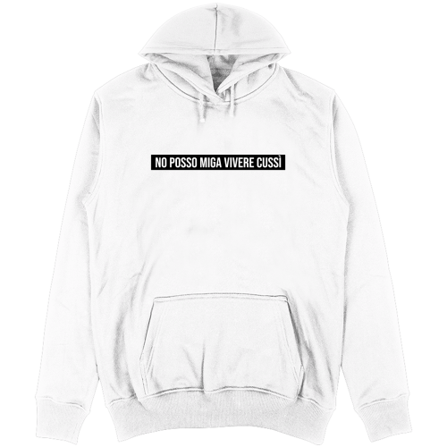 Felpa Unisex con Cappuccio 