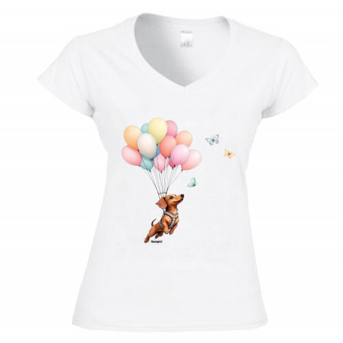 T-Shirt Donna Scollo V
