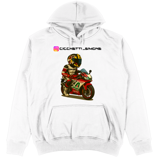 Felpa Unisex con Cappuccio