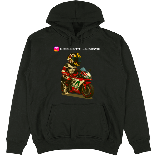Felpa Unisex con Cappuccio