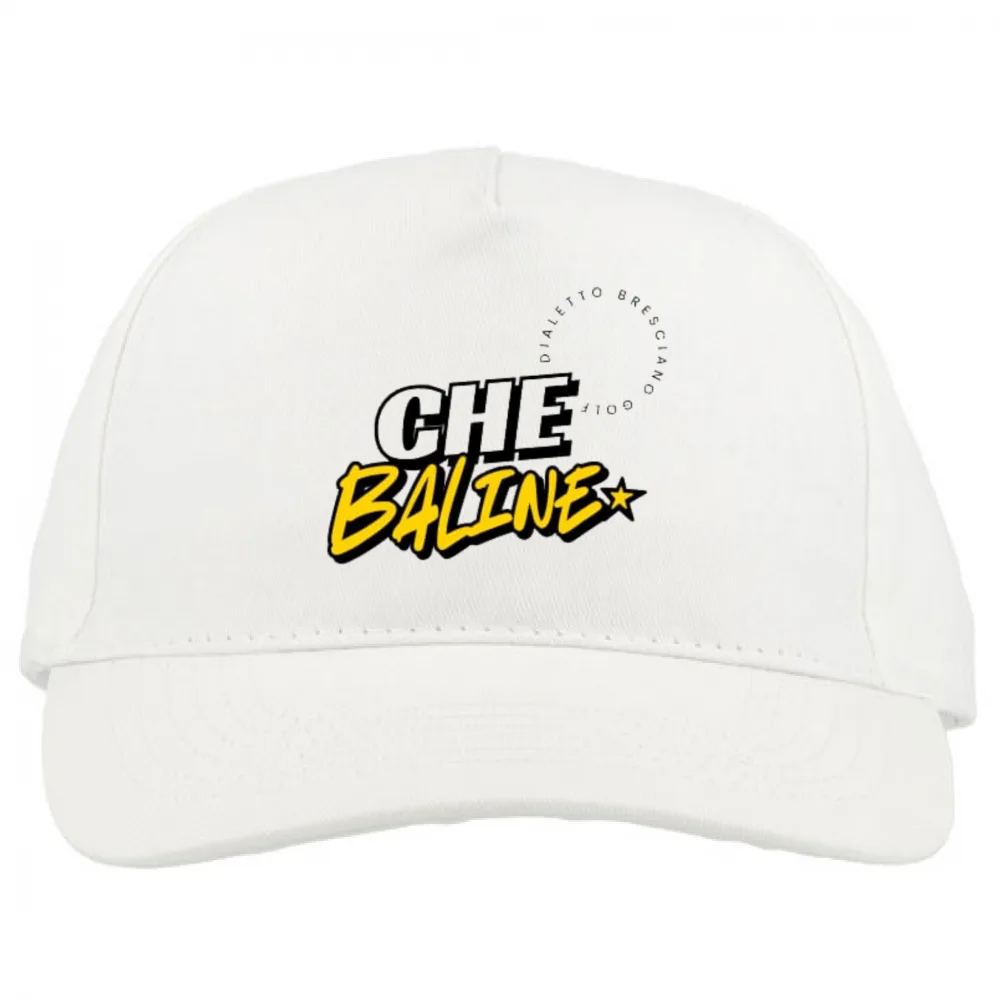 Cappellino Sport Golf Dialetto Bresciano Baline 1