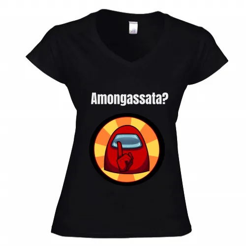 T-Shirt Donna Scollo V