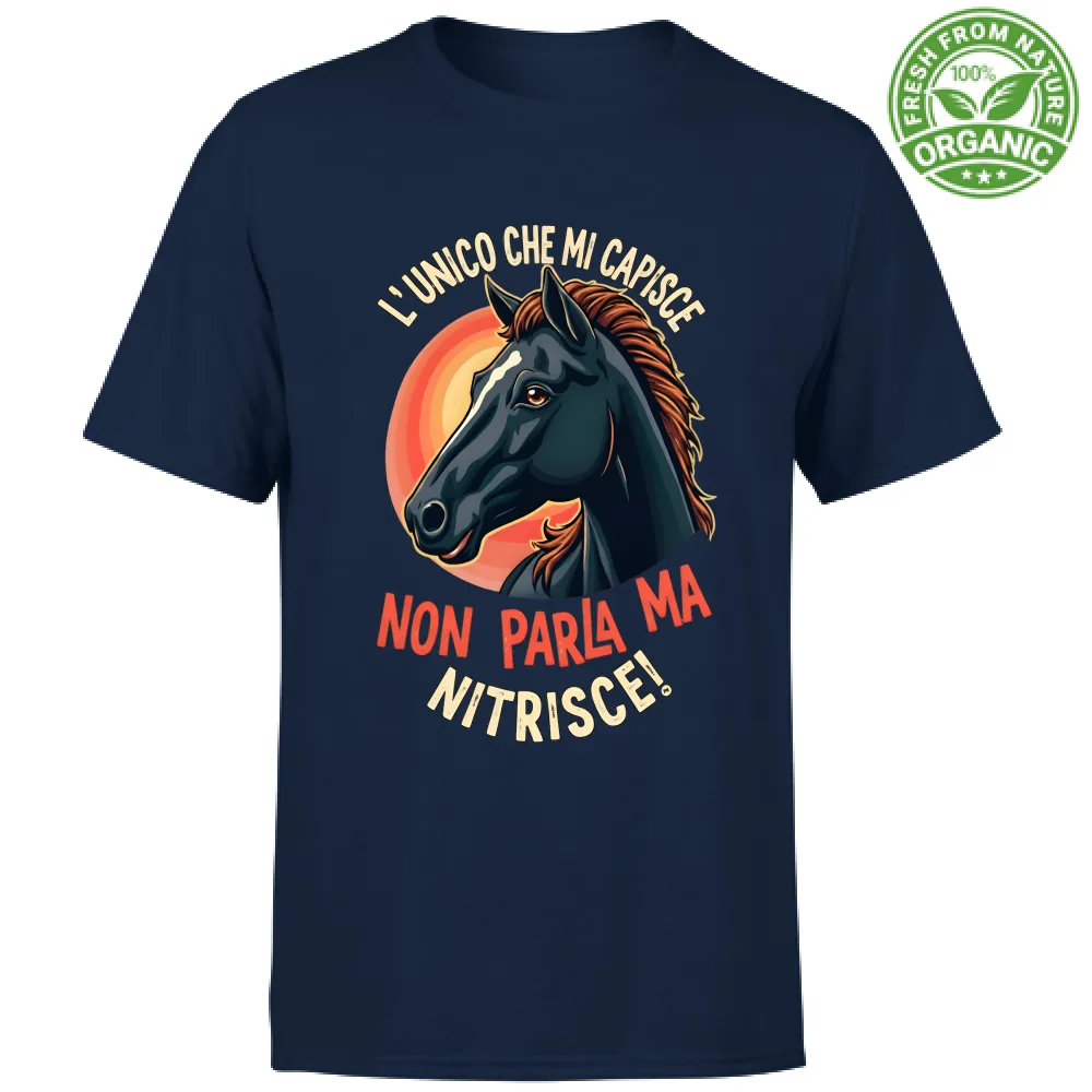 Solo il cavallo mi capisce e nitrisce