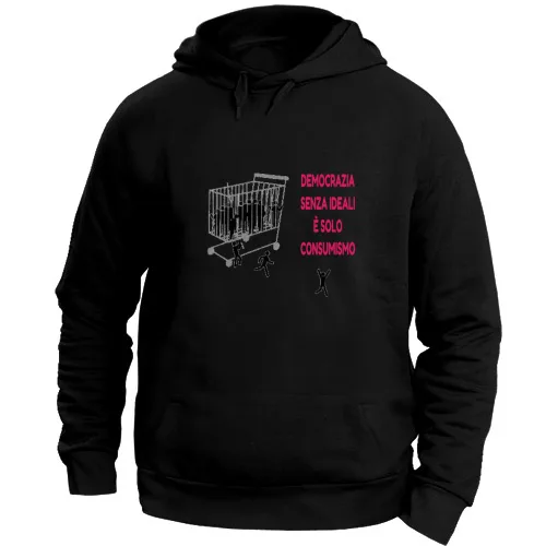 Felpa con Cappuccio Unisex Large