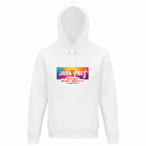 Felpa Organica Unisex Cappuccio