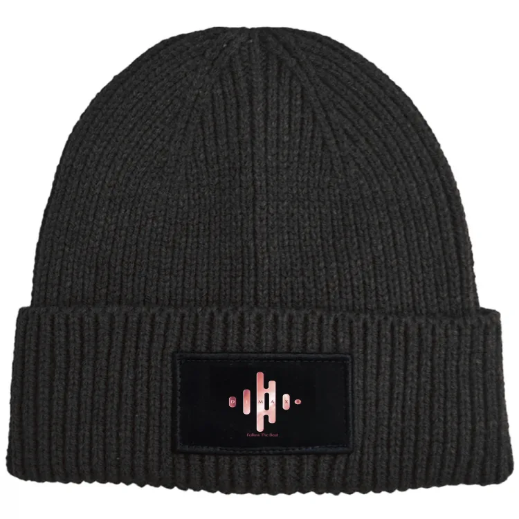 CAPPELLO LANA NERO BERRETTO Patch Follow The Beat 