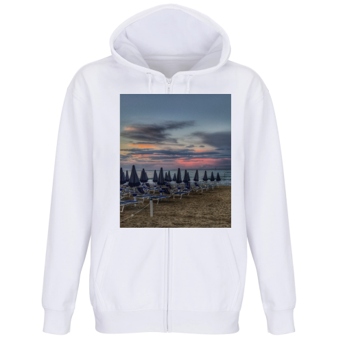 Felpa Premium Cappuccio Zip