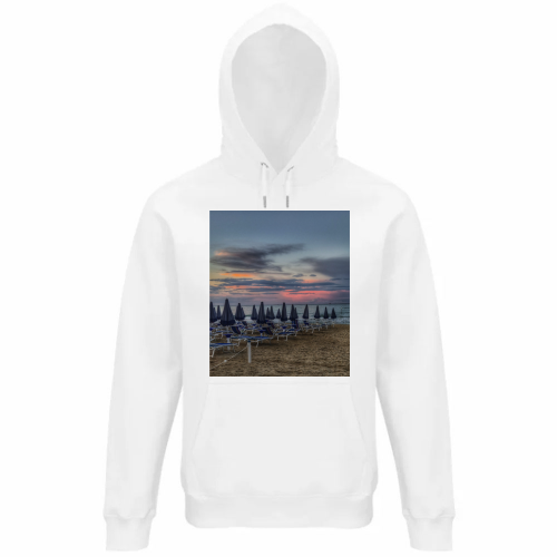 Felpa Organica Unisex Cappuccio