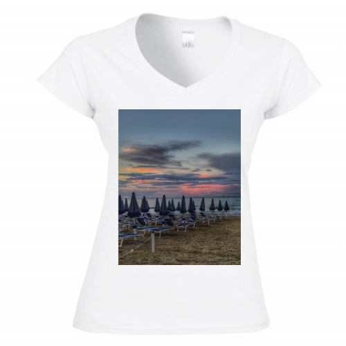 T-Shirt Donna Scollo V