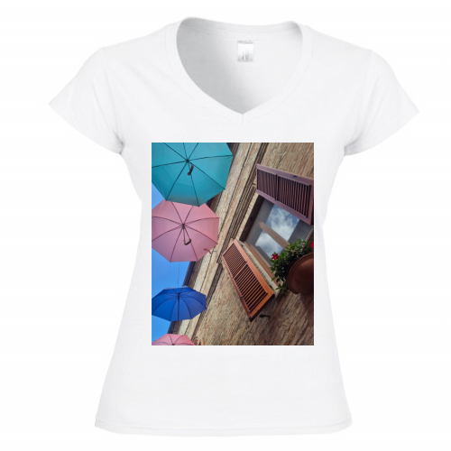 T-Shirt Donna Scollo V