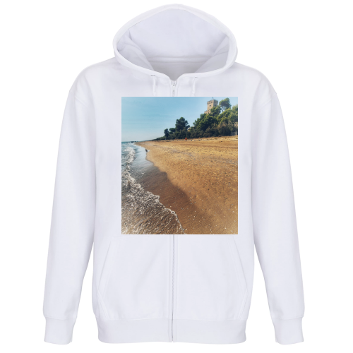 Felpa Premium Cappuccio Zip