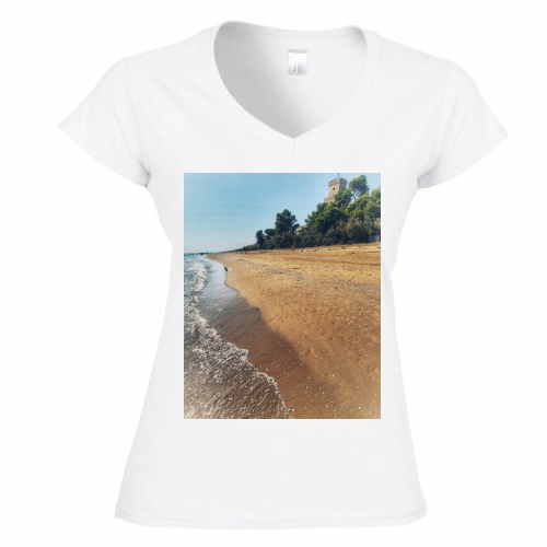 T-Shirt Donna Scollo V