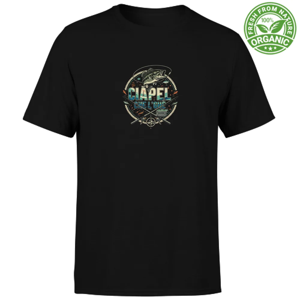 T-Shirt Sport Pesca Pescatori Lago Iseo Lake 3