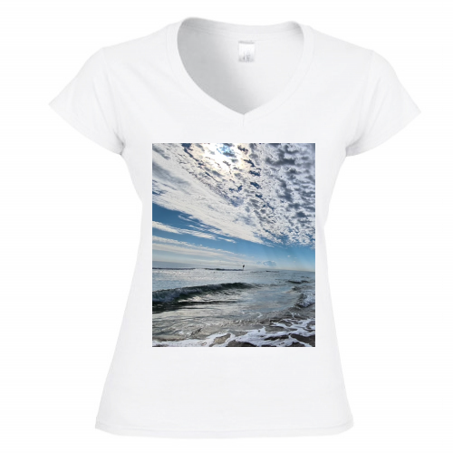 T-Shirt Donna Scollo V