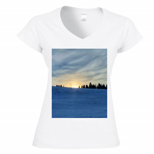 T-Shirt Donna Scollo V