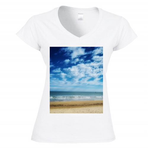 T-Shirt Donna Scollo V
