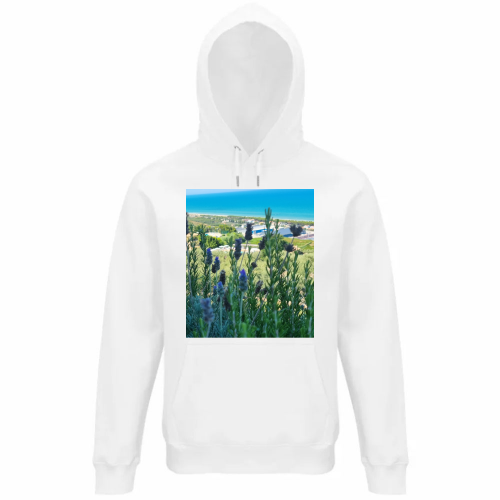 Felpa Organica Unisex Cappuccio
